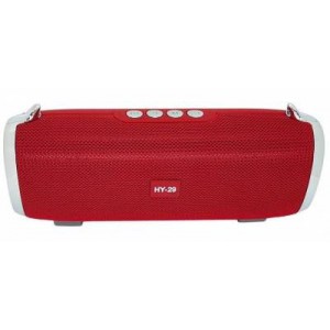 Microworld HY29 Red Bluetooth Speaker / USB / FM / MicroSD