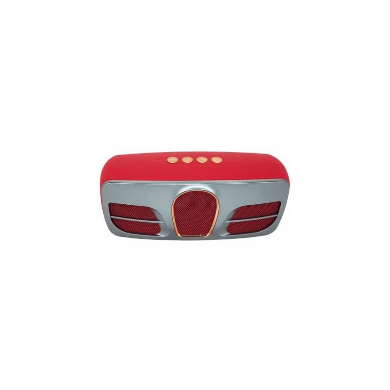 Microworld DV15 Red Bluetooth Speaker / USB / FM / MicroSD