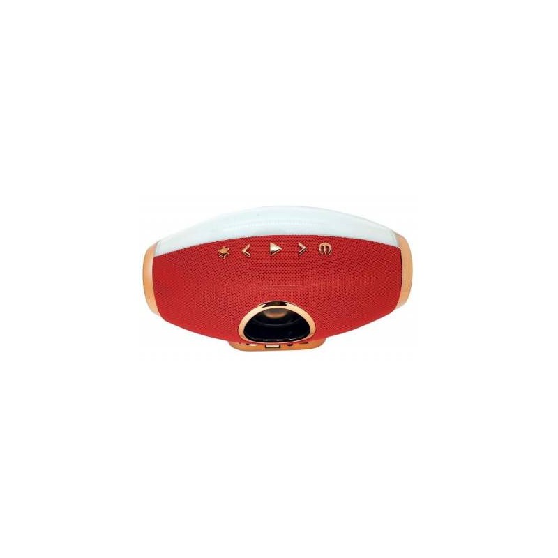 Microworld F1 Red Bluetooth Speaker / USB / FM / MicroSD