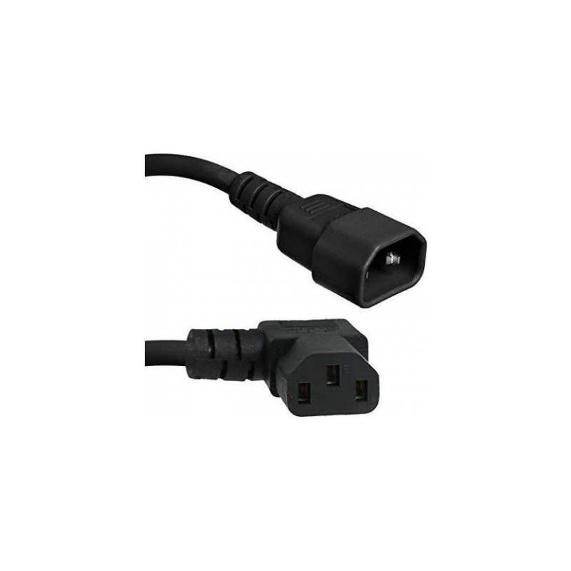 Microworld Right Angle C13 to C14 1.8m Cable