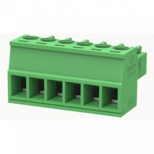 Socket Str IN-LINE 06-WAY P 3.81 250VAC 7A 15EDGK-3.81-06P-14-00A(H)