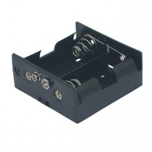 2xD SIZE BATTERY HOLDER NEEDS CLIP  BH-121-1B