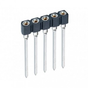 SOCKET SIL STRIP 40W 2.54mm TULIP W/WRAP YPH1B40