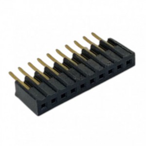 Housed Socket Sil Pcb 2.54 10W 5212C5-10P