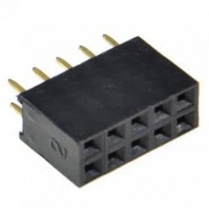 SOCKET DIL PCB P2.54mm STR 10W 10FPS