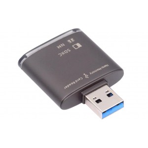USB 3.0 to NM Nano SD Card &amp; Memory Card Reader | Fast Transfers. Universal Compatibility. Built for Creators.