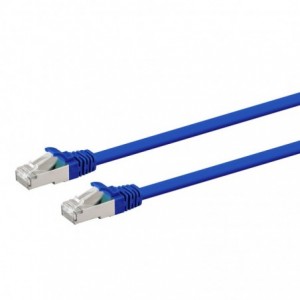 CAT6A Flylead 5m (SFTP) LSZH - Blue