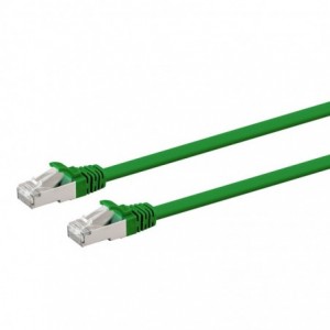 5M CAT6A Flylead (sftp) Lszh -GREEN