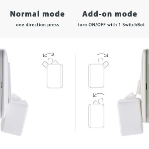 Switchbot Wifi Smart Switch button - Pearl white