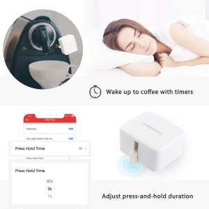 Switchbot Wifi Smart Switch button - Pearl white