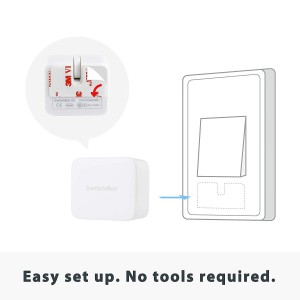 Switchbot Wifi Smart Switch button - Pearl white