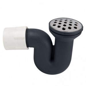 Trap Shower Medium Seal S/STEEL Grid 50MM