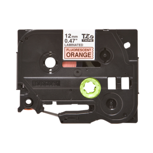 Brother TZE B31 Labelling Tape Cassette - 12mm Black on Orange 5m