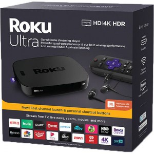Roku Ultra HDR 4K UHD Streaming Media Player - 4670R (2019 Edition)