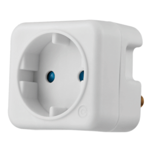 Ellies 1 Way  Schuko Adaptor