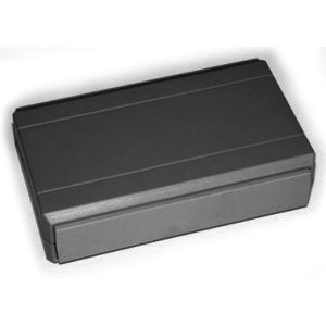ABS ENCLOSURE BLACK 4-PCS 155x40x95 PR158-01-BK