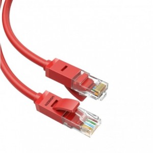 UGREEN RJ45 CAT6 1m LAN Network Cable – (1Gbps- 250MHz) – Red