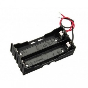 BATTERY HOLDER FOR 2x18650 SERIES LITHIUM PA18650*2