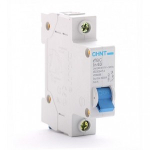 Mcb / MINI Din Rail Circuit Breaker 1P 25A 3KA C-CURVE EBC-1PC25-03