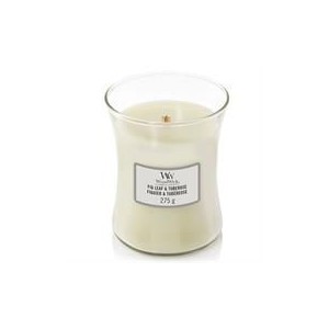 Woodwick Fig Leaf &amp; Tuberose Medium Jar Retail Box No warranty