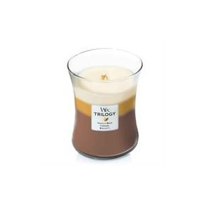 Woodwick Trilogy Cafe Sweets Medium Retail Box No warranty