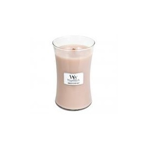 Woodwick Vanilla &amp; Sea Salt Large Jar Retail Box No warranty