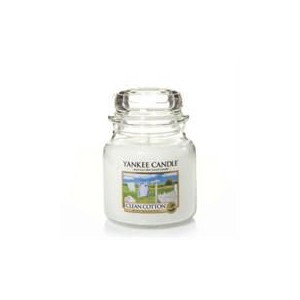 Yankee Candle Clean Cotton Medium Jar Retail Box No warranty