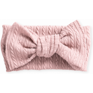 Bow Headband - Baby Pink