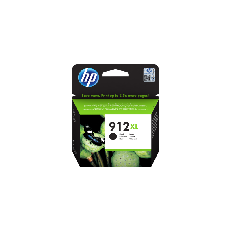 HP 912XL High Yield Black Ink Cartridge