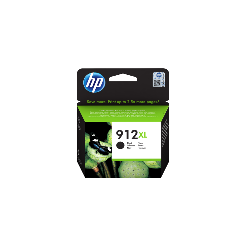 HP 912XL High Yield Black Ink Cartridge