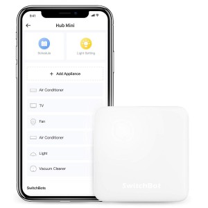 SwitchBot Hub Mini Smart Remote ( works with Alexa Google Home Siri IFTTT )