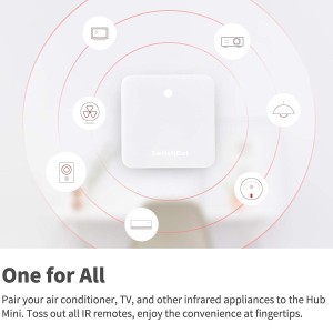 SwitchBot Hub Mini Smart Remote ( works with Alexa Google Home Siri IFTTT )