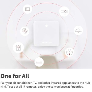 SwitchBot Hub Mini Smart Remote ( works with Alexa Google Home Siri IFTTT )  - GeeWiz
