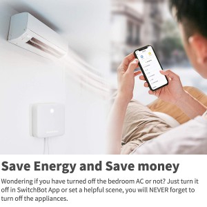 SwitchBot Hub Mini Smart Remote ( works with Alexa Google Home Siri IFTTT )