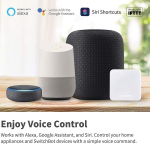 SwitchBot Hub Mini Smart Remote ( works with Alexa Google Home Siri IFTTT )
