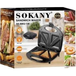 SOKANY 4 Slice Sandwich Maker