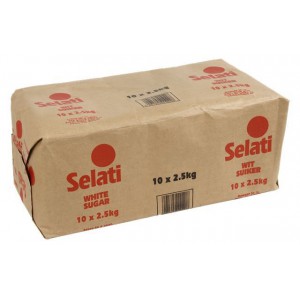 Selati Sugar White 2.5kg X 10 Units