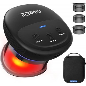 RENPHO Emberace Smart Cupping Massager | Portable Heat &amp; Suction Therapy Device |  Smart Heat &amp; Suction Therapy for Deep Muscle Relaxation.