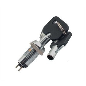 Switch Key Lock MINI Rnd 1P 4T B0827 (rnd Key)