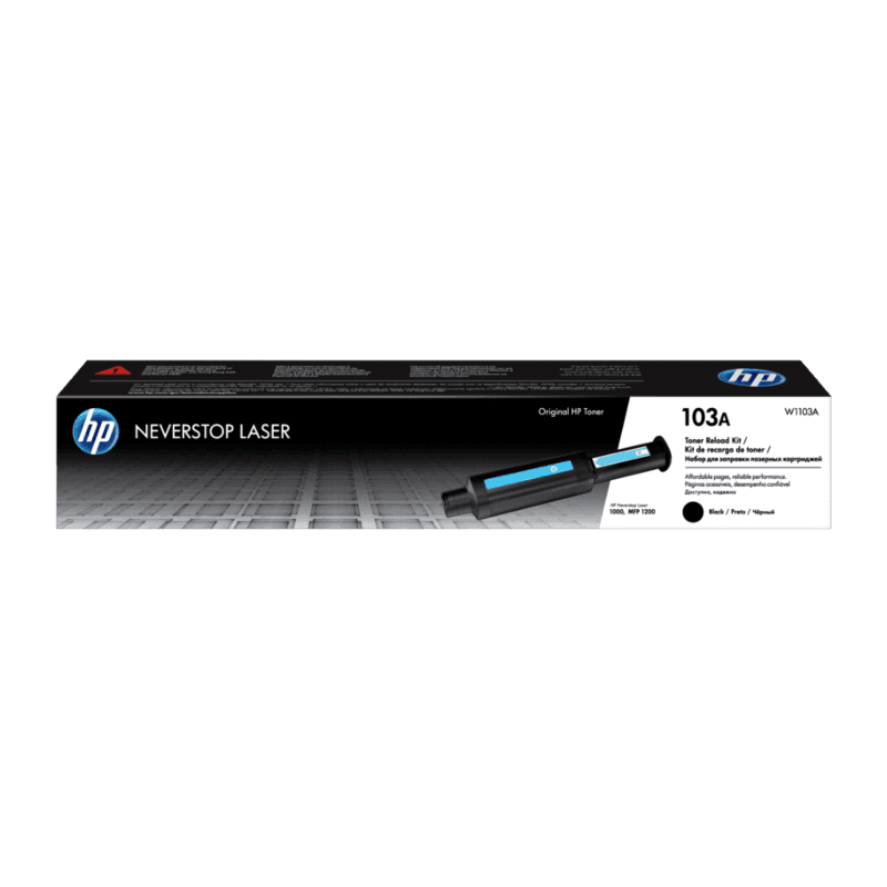 HP 103A Black Original Neverstop Laser Toner Reload Kit