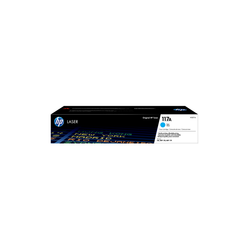 HP 117A Cyan Laser Toner Cartridge