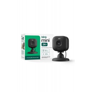 Blink Mini 2K+ Smart Indoor Security Camera | Smarter Indoor Security with Stunning 2K Clarity - Day or Night