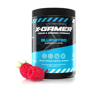 X-Gamer 600g X-Tubz Bluenitro Raspberry-flavoured Energy Formula