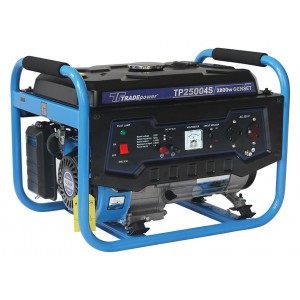 Trade Professional TP 2500 4S – 2.8KW / 5.5HP Petrol Generator