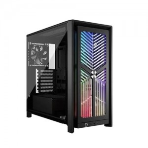 FRAME 4000X RS Mid-Tower PC Case 4x  RS Fans Black.