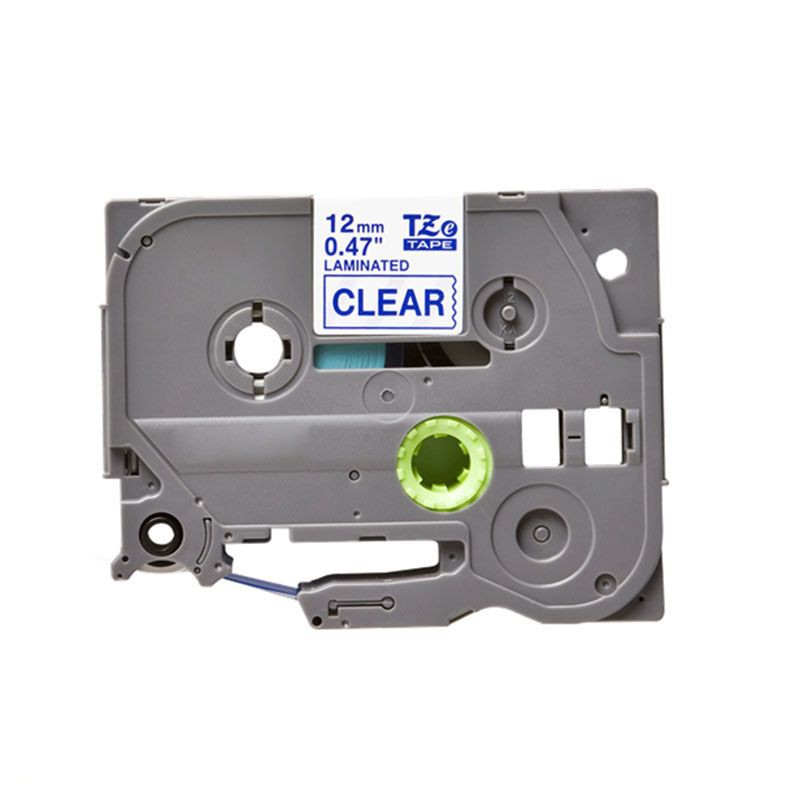 Compatible Brother TZE 133 Labelling Tape Cassette - 12mm Blue on Clear 8m