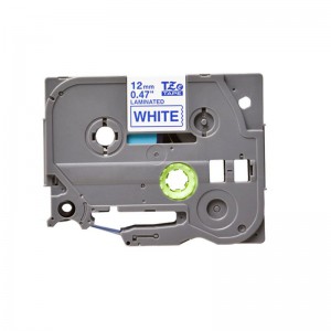 Compatible Brother TZE 233 Labelling Tape Cassette - 12mm Blue on White 8m