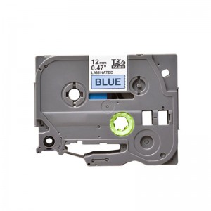 Compatible Brother TZE 531 Labelling Tape Cassette - 12mm Black on Blue 8m