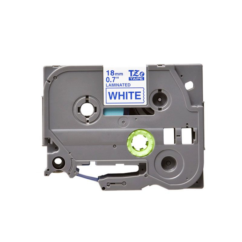 Compatible Brother TZE 243 Blue on White Labelling Tape – 18mm
