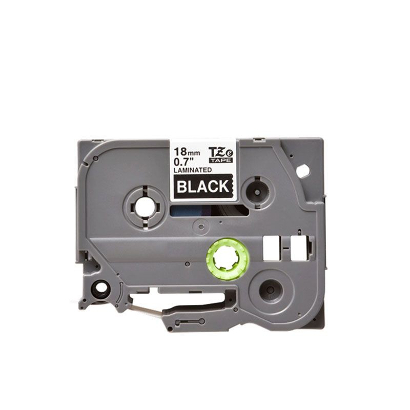 Compatible Brother TZE 345 White On Black Labelling Tape – 18mm
